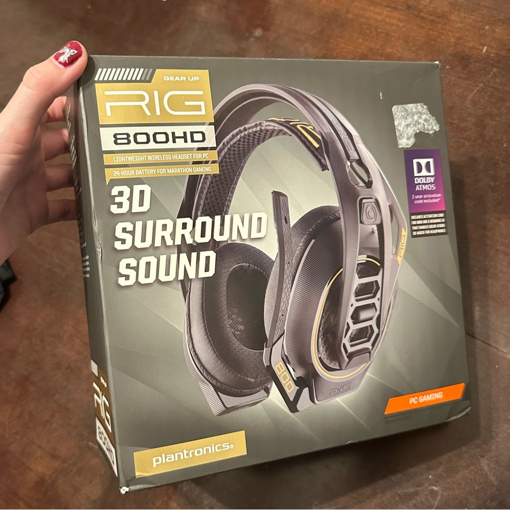 RIG 800hd wireless headpset unopened box. brand new